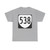 Virginia 538 1980 (Virginia) (Road Sign) T-Shirt