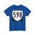 Virginia 598 1980 (Virginia) (Road Sign) T-Shirt