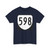Virginia 598 1980 (Virginia) (Road Sign) T-Shirt