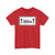Zusatzzeichen 1001-30 - auf ... m StVO 1992 (Germany) (Road Sign) T-Shirt