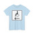 Zusatzzeichen 1000-13 - Rollstuhlfahrer Sinnbild Pfeil linksweisend StVO 1992 (Germany) (Road Sign) T-Shirt