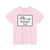 Zusatzzeichen 1020-12 - Radfahrer und Anlieger frei 450x600 StVO 1992 (Germany) (Road Sign) T-Shirt