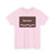 Zusatzzeichen 386.1-50 - Touristischer Hinweis Fluss oder Kanal einzeilig 600x900 StVO 2013 (Germany) (Road Sign) T-Shirt
