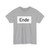 Zusatztafel - Ende StVO 1937 (Germany) (Road Sign) T-Shirt