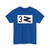 Zusatztafel - drei scharfe Kurven folgen StVO 1936 (Germany) (Road Sign) T-Shirt