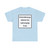 Zusatzzeichen 1026-60 - Elektrofahrzeuge während des Ladevorgangs frei StVO 2011 (Germany) (Road Sign) T-Shirt