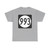 Iowa 993 (Iowa) (Road Sign) T-Shirt