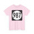 Iowa 987 (Iowa) (Road Sign) T-Shirt