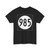 Iowa 985 (Iowa) (Road Sign) T-Shirt