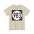 Iowa 983 (Iowa) (Road Sign) T-Shirt