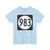 Iowa 983 (Iowa) (Road Sign) T-Shirt