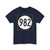 Iowa 982 (Iowa) (Road Sign) T-Shirt