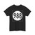 Iowa 988 (Iowa) (Road Sign) T-Shirt