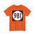 Iowa 981 (Iowa) (Road Sign) T-Shirt