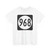 Iowa 968 (Iowa) (Road Sign) T-Shirt