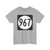 Iowa 967 (Iowa) (Road Sign) T-Shirt