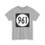 Iowa 961 (Iowa) (Road Sign) T-Shirt