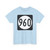 Iowa 960 (Iowa) (Road Sign) T-Shirt