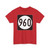 Iowa 960 (Iowa) (Road Sign) T-Shirt