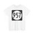 Iowa 957 (Iowa) (Road Sign) T-Shirt