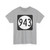 Iowa 943 (Iowa) (Road Sign) T-Shirt