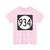 Iowa 934 (Iowa) (Road Sign) T-Shirt