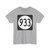 Iowa 933 (Iowa) (Road Sign) T-Shirt
