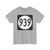 Iowa 939 (Iowa) (Road Sign) T-Shirt