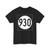 Iowa 930 (Iowa) (Road Sign) T-Shirt