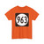 Iowa 963 (Iowa) (Road Sign) T-Shirt