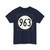 Iowa 963 (Iowa) (Road Sign) T-Shirt