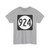 Iowa 924 (Iowa) (Road Sign) T-Shirt