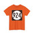 Iowa 924 (Iowa) (Road Sign) T-Shirt