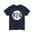 Iowa 924 (Iowa) (Road Sign) T-Shirt