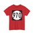 Iowa 970 (Iowa) (Road Sign) T-Shirt