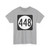 Iowa 448 (Iowa) (Road Sign) T-Shirt