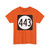 Iowa 443 (Iowa) (Road Sign) T-Shirt