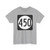 Iowa 450 (Iowa) (Road Sign) T-Shirt
