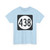 Iowa 438 (Iowa) (Road Sign) T-Shirt