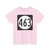 Iowa 463 (Iowa) (Road Sign) T-Shirt