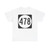 Iowa 478 (Iowa) (Road Sign) T-Shirt