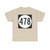 Iowa 478 (Iowa) (Road Sign) T-Shirt