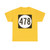 Iowa 478 (Iowa) (Road Sign) T-Shirt