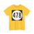 Iowa 478 (Iowa) (Road Sign) T-Shirt