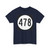 Iowa 478 (Iowa) (Road Sign) T-Shirt