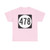 Iowa 478 (Iowa) (Road Sign) T-Shirt