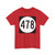 Iowa 478 (Iowa) (Road Sign) T-Shirt