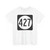 Iowa 427 (Iowa) (Road Sign) T-Shirt