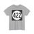 Iowa 422 (Iowa) (Road Sign) T-Shirt