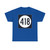 Iowa 418 (Iowa) (Road Sign) T-Shirt